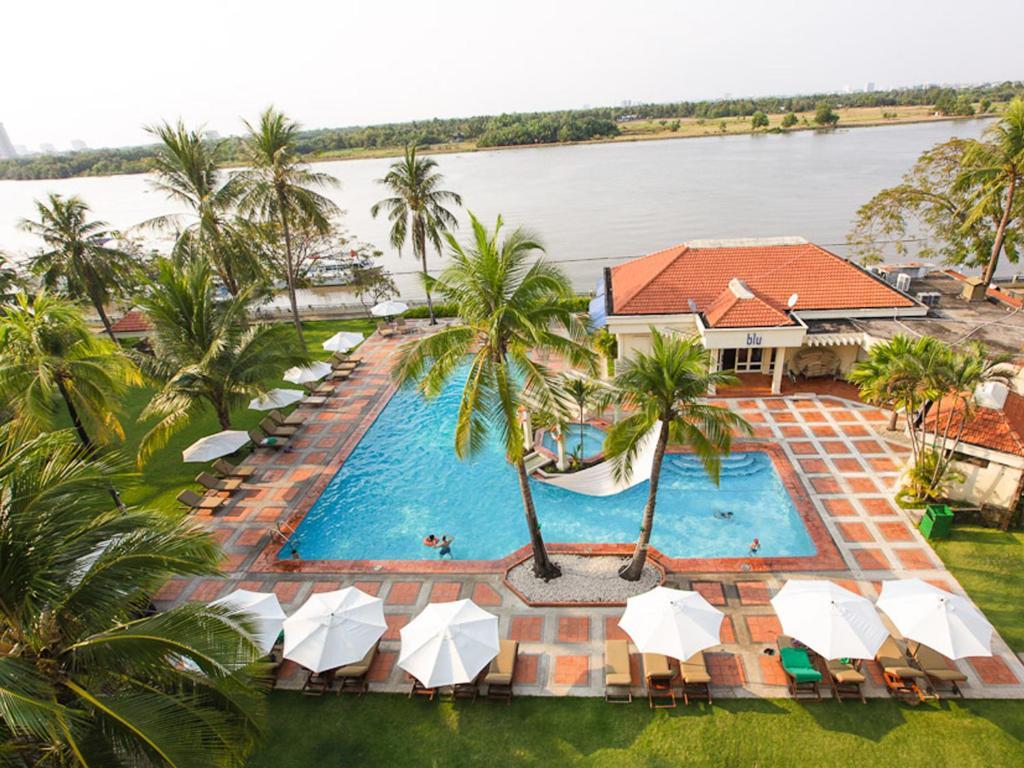 Riverside Serviced Apartments Ho Chi Minh-stad Buitenkant foto